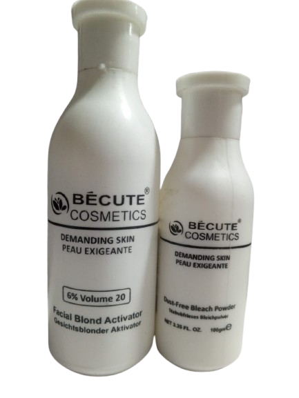 Becute Cosmetics Skin Polish Kit (Volume + Bleach Powder)