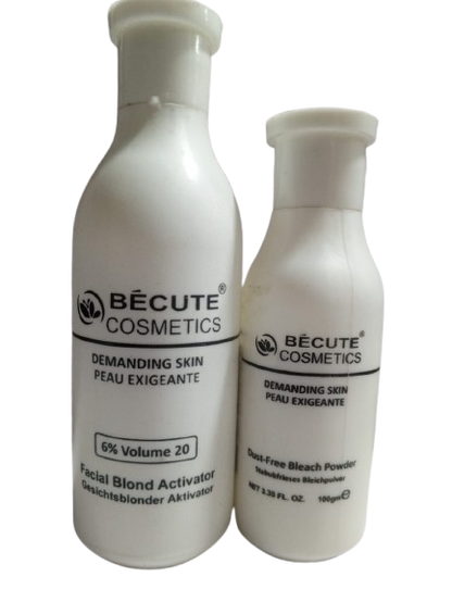 Becute Cosmetics Skin Polish Kit (Volume + Bleach Powder)